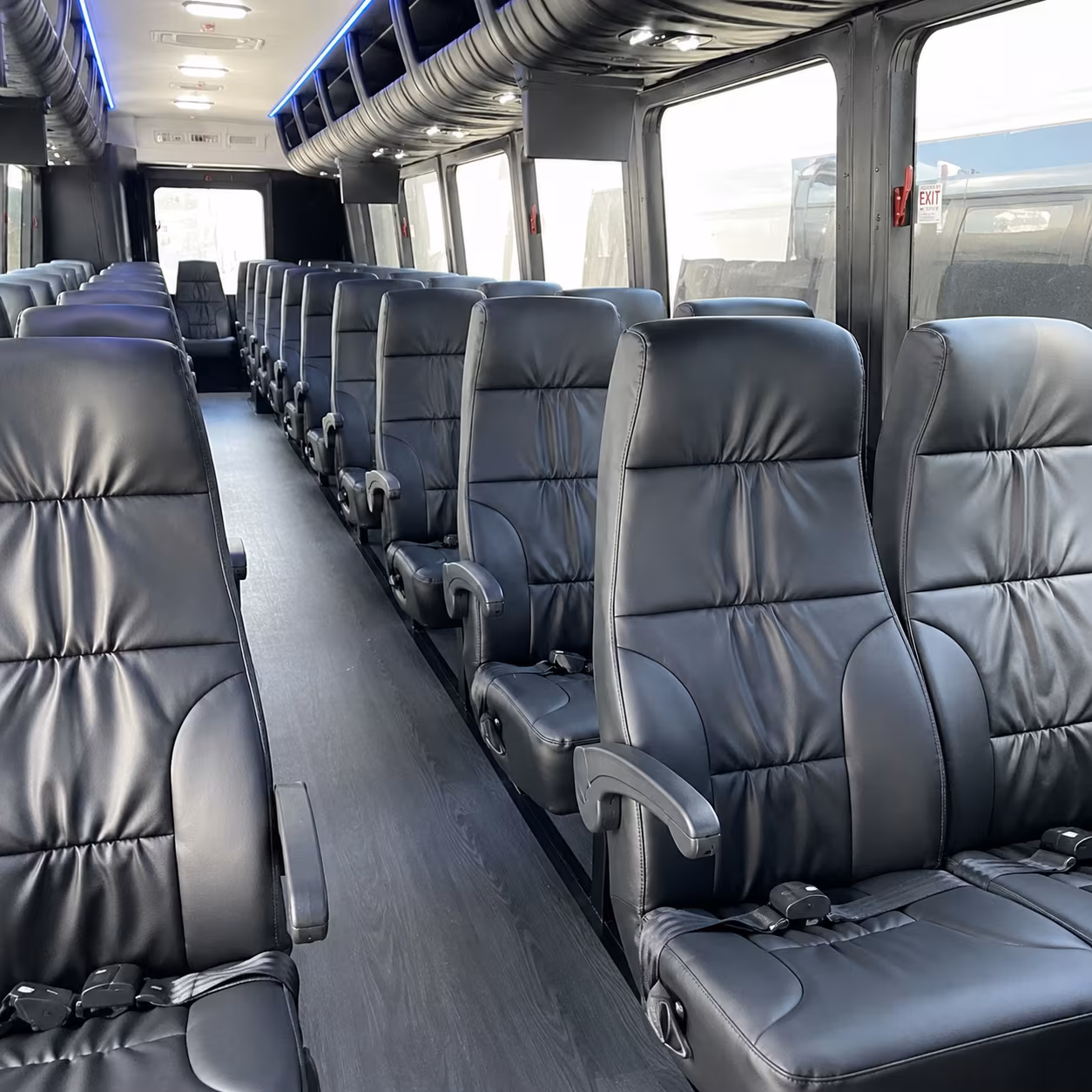 15-35 Passenger Minibus Interior