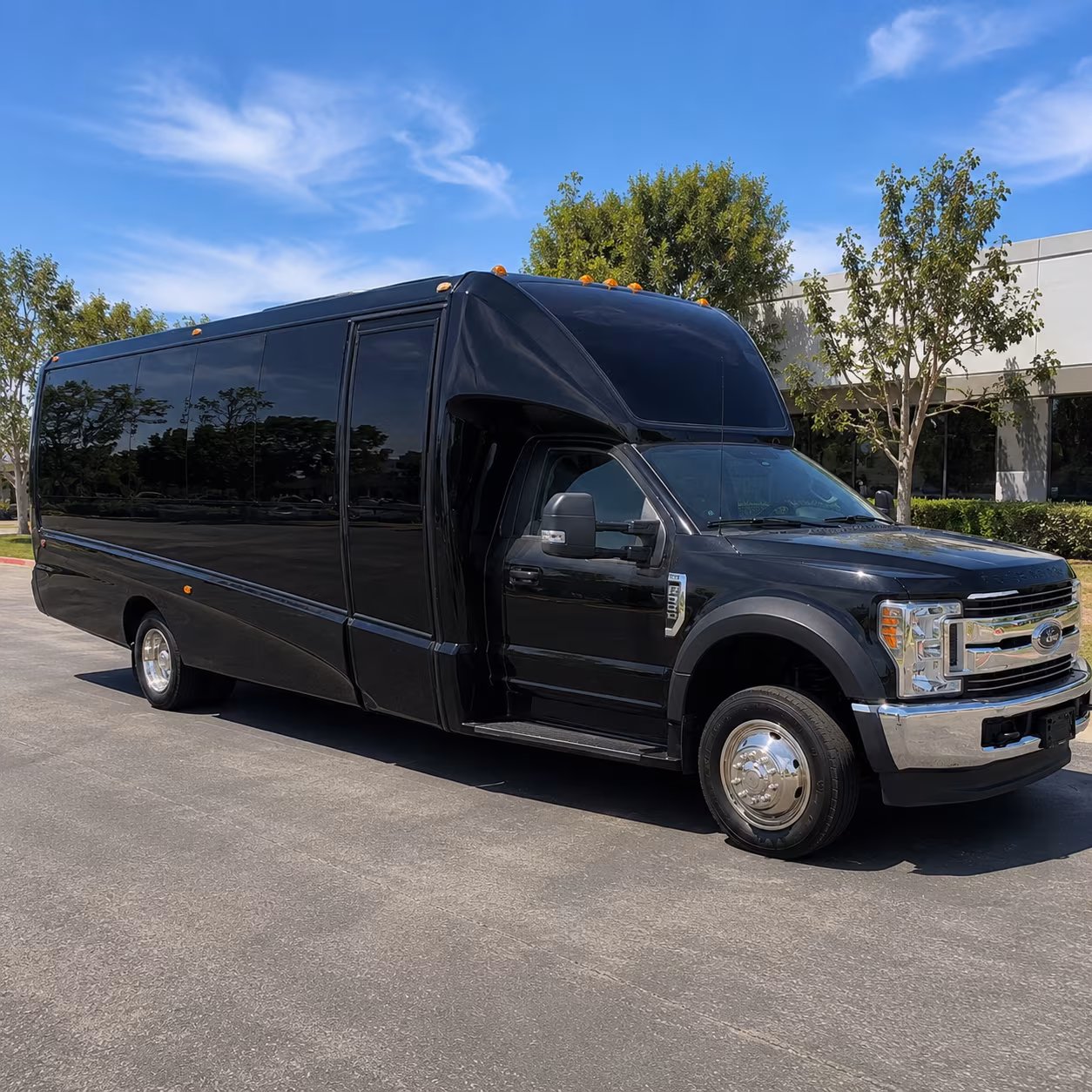 Denver Birthday, Sweet 16, & Quinceañera Transportation party bus exterior