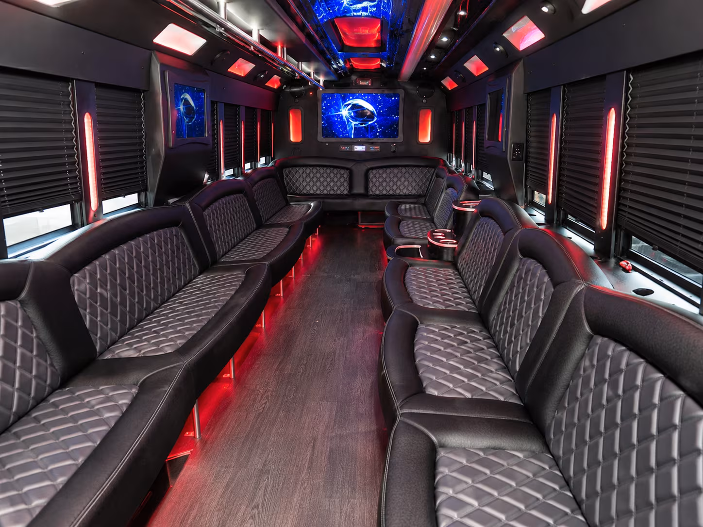 Denver Birthday, Sweet 16, & Quinceañera Transportation party bus exterior