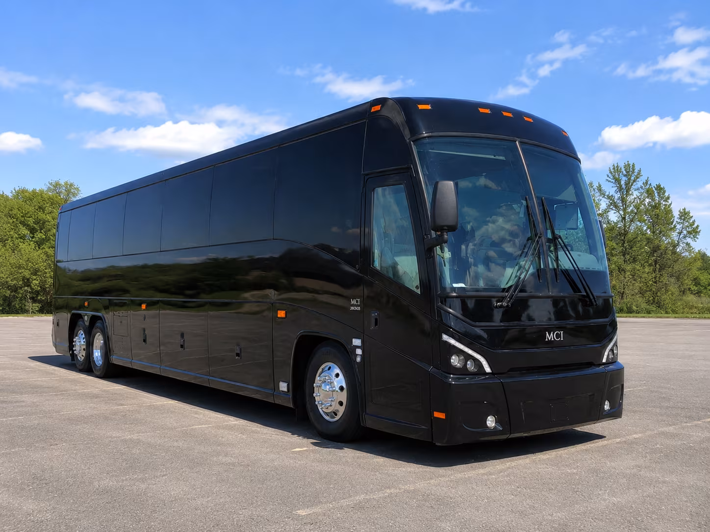 Denver Corporate Transportation party bus exterior