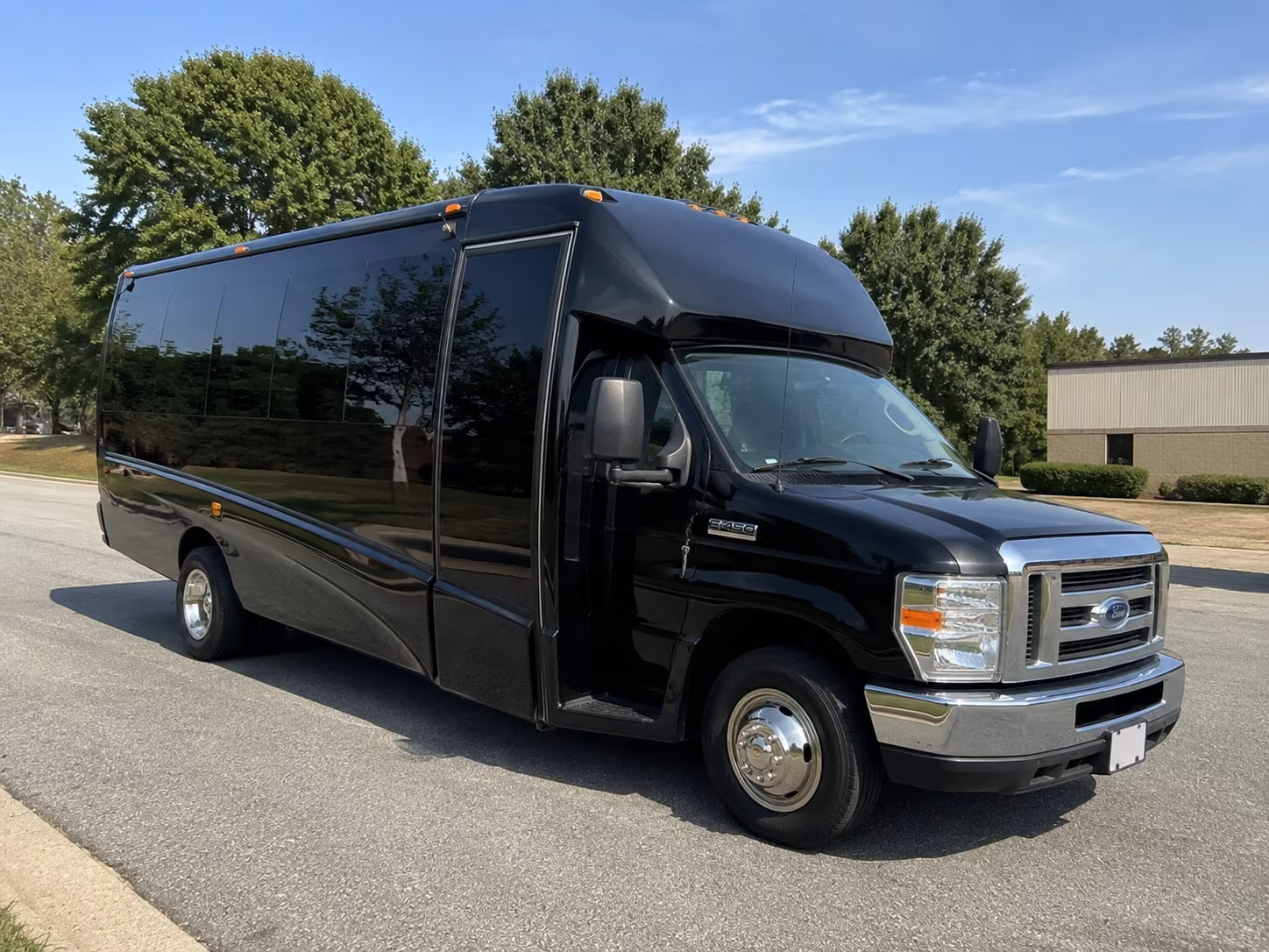 Denver Corporate Transportation party bus exterior