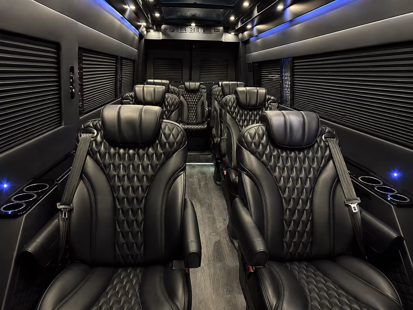 Denver Corporate Transportation party bus exterior