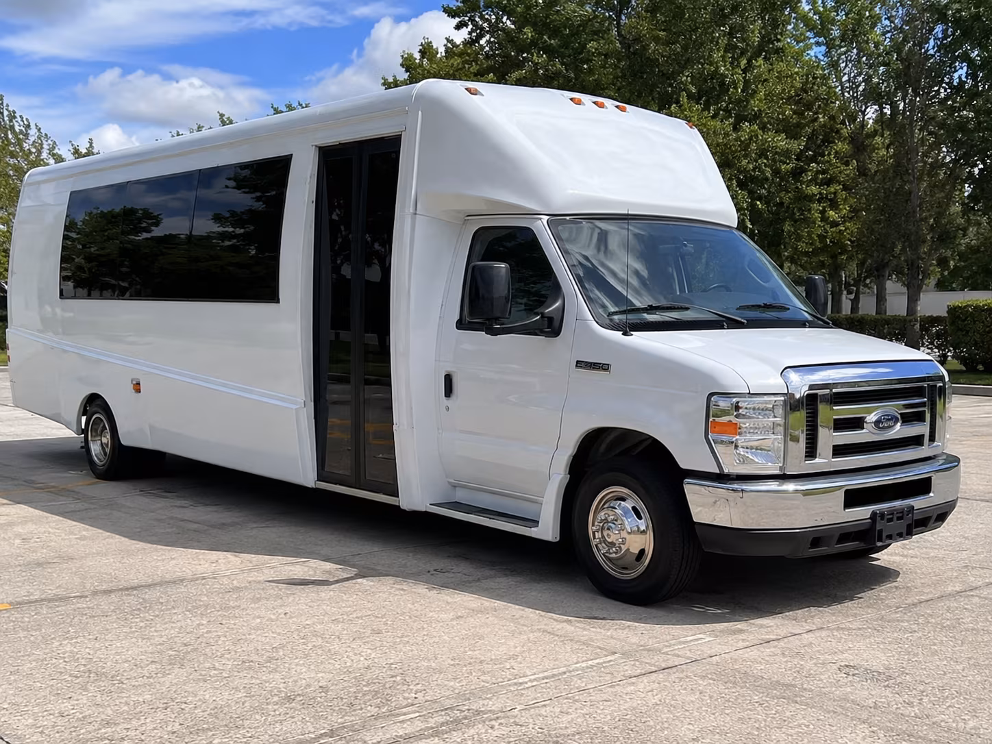 Denver Private Event Transportation party bus exterior