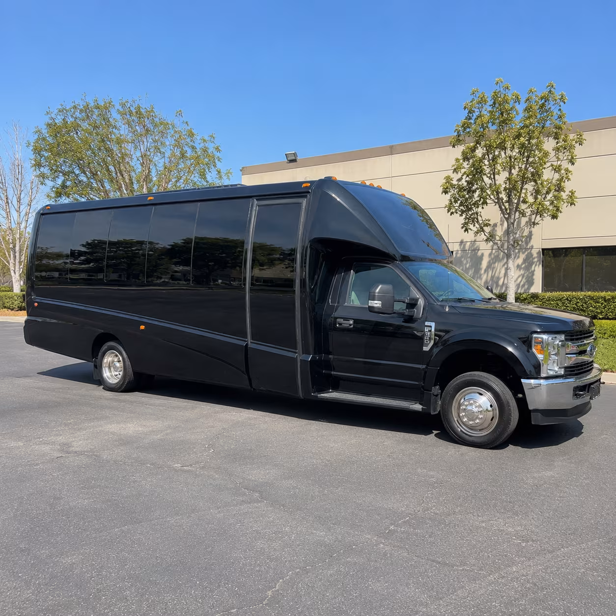 Denver Private Event Transportation party bus exterior