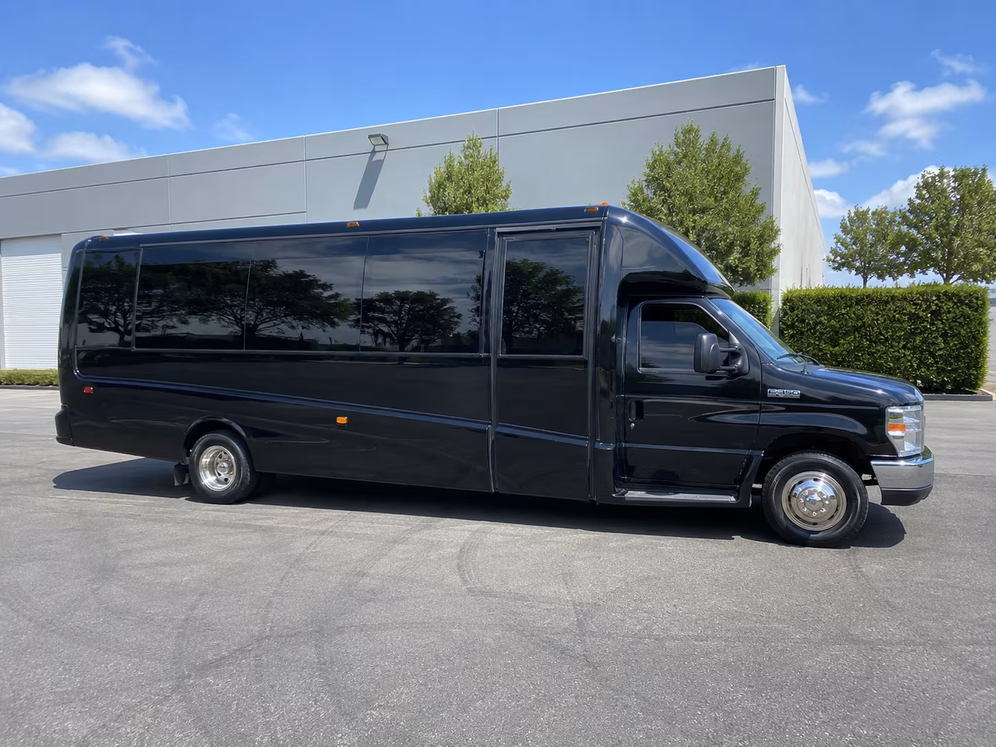 Denver Private Event Transportation party bus interior