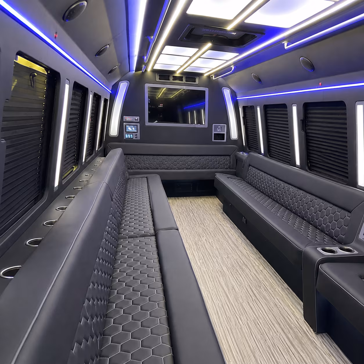 Denver Prom & Homecoming Transportation party bus exterior