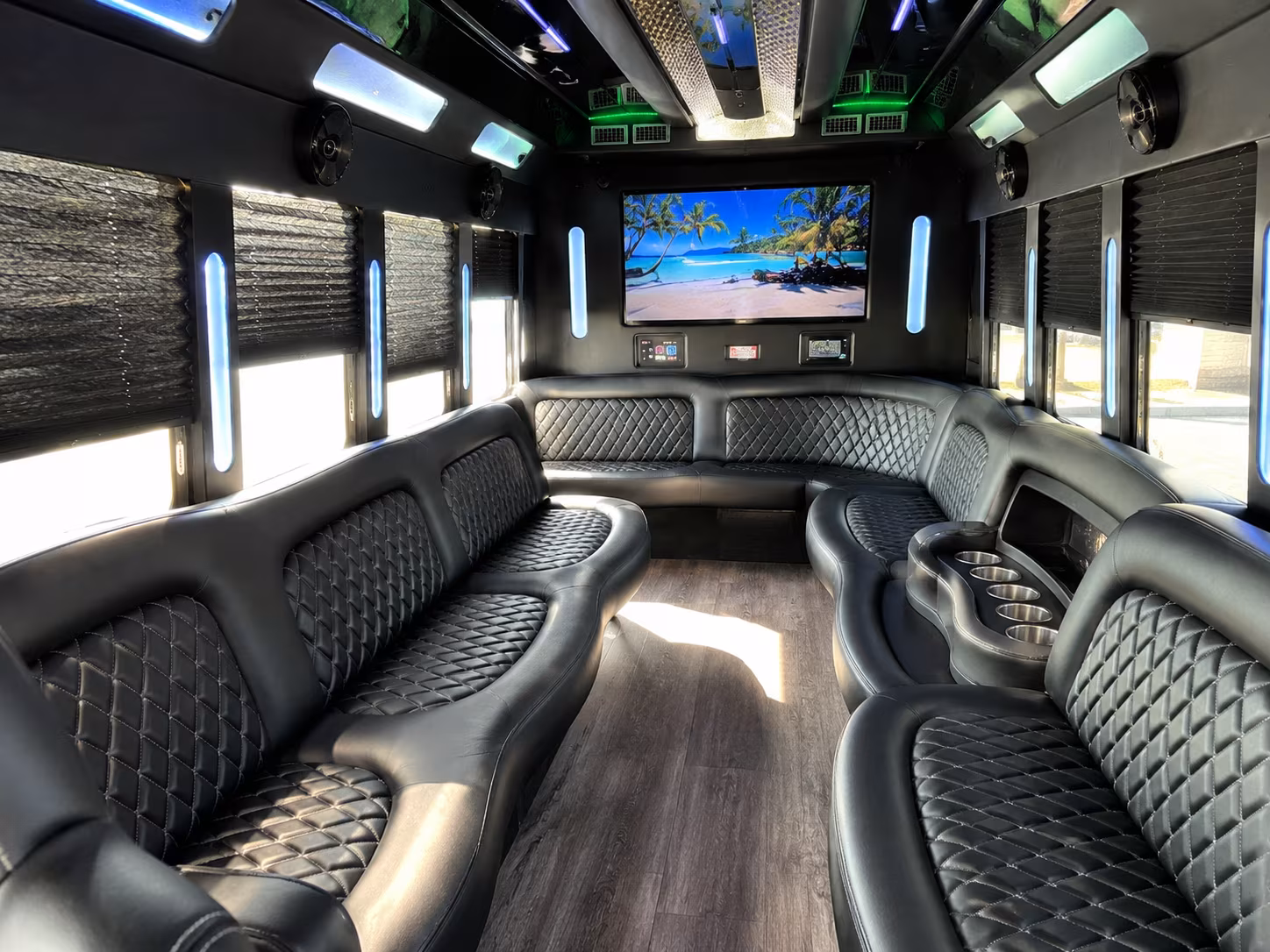 Denver Prom & Homecoming Transportation onboard seating