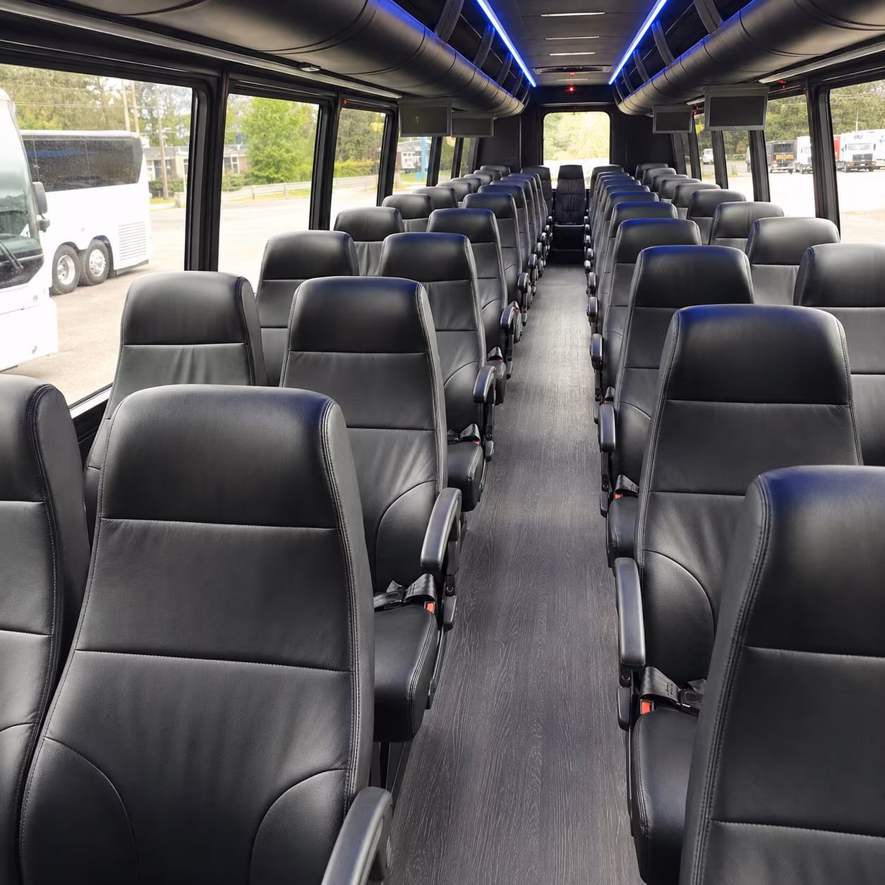 Denver School Event Transportation party bus exterior