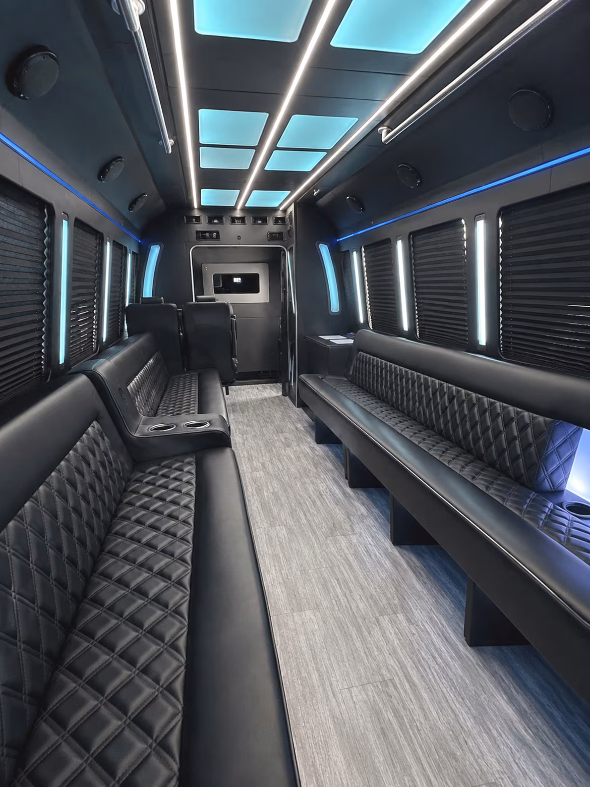Denver Sporting Event Transportation onboard seating