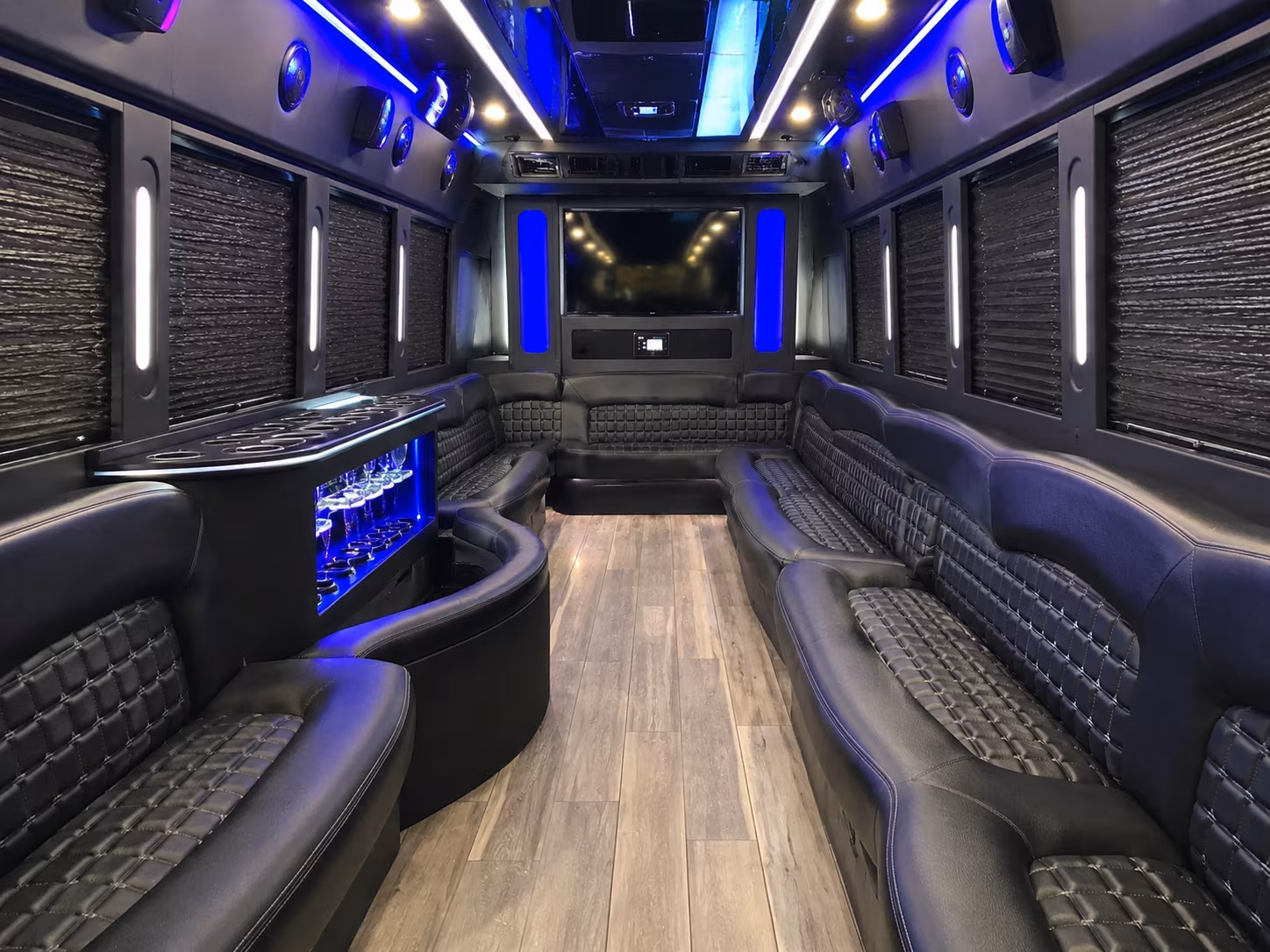 Denver Winery Tour & Pub Crawl Transportation party bus exterior